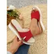 Open Toe Wedge Sandals Open Toe Wedge Sandals