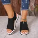 Mesh Open Toe Platform Sandals Mesh Open Toe Platform Sandals
