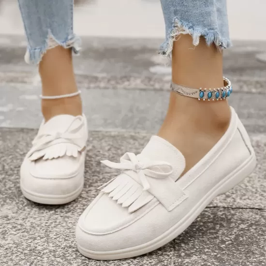 Round Toe Flats Loafers Round Toe Flats Loafers