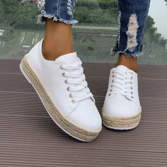 Round Toe Platform Sneakers Round Toe Platform Sneakers