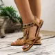 Flower Open Toe Flat Sandals Flower Open Toe Flat Sandals