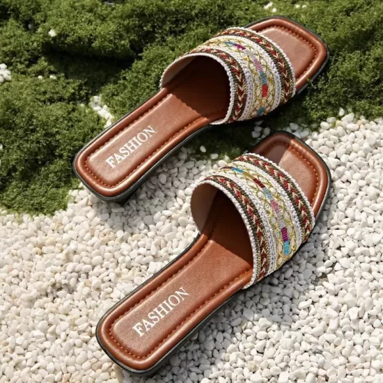 Open Toe Flat Sandals Open Toe Flat Sandals