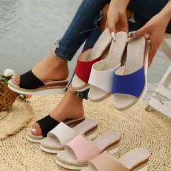 Open Toe Wedge Sandals