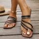 Toe Post Flats Sandals Toe Post Flats Sandals