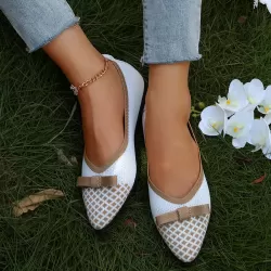 Point Toe Flats Slip-Ons