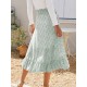 Printed Ruffled Midi Skirt (multiple color options) Printed Ruffled Midi Skirt (multiple color options)