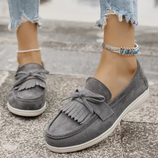 Round Toe Flats Loafers Round Toe Flats Loafers