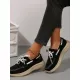 Lace Up Round Toe Sneakers Lace Up Round Toe Sneakers