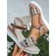 Open Toe Platform Wedge Sandals Open Toe Platform Wedge Sandals