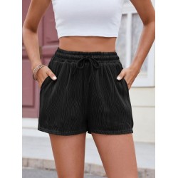 Texture Drawstring Shorts (multiple color options)
