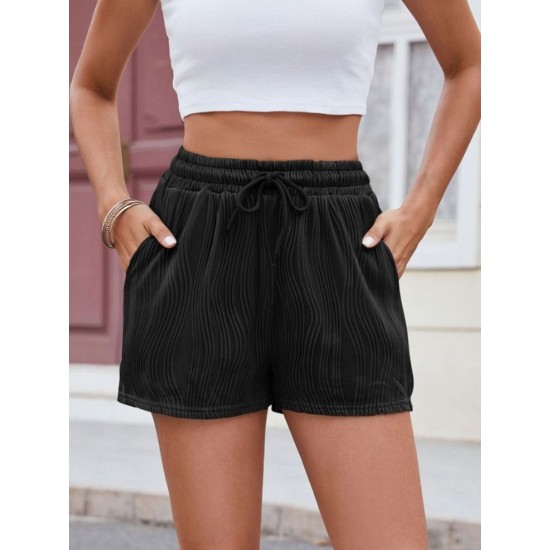 Texture Drawstring Shorts (multiple color options) Texture Drawstring Shorts (multiple color options)