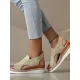 Open Toe Platform Wedge Sandals Open Toe Platform Wedge Sandals
