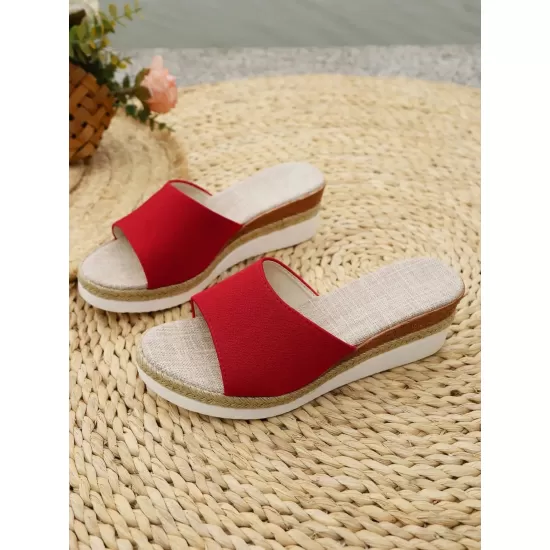 Open Toe Wedge Sandals Open Toe Wedge Sandals