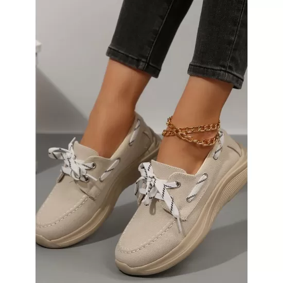 Lace Up Round Toe Sneakers Lace Up Round Toe Sneakers