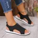 Mesh Open Toe Platform Sandals Mesh Open Toe Platform Sandals