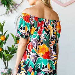 Floral Off-Shoulder Top