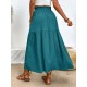 Frill Slit Skirt (multiple color options) Frill Slit Skirt (multiple color options)