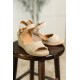 Arnold Natural Linen Wedges Arnold Natural Linen Wedges