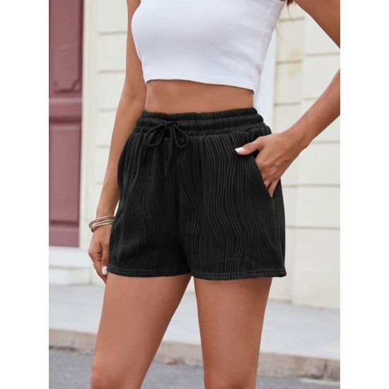 Texture Drawstring Shorts (multiple color options) Texture Drawstring Shorts (multiple color options)