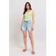 Button Denim Shorts with Pocket Button Denim Shorts with Pocket