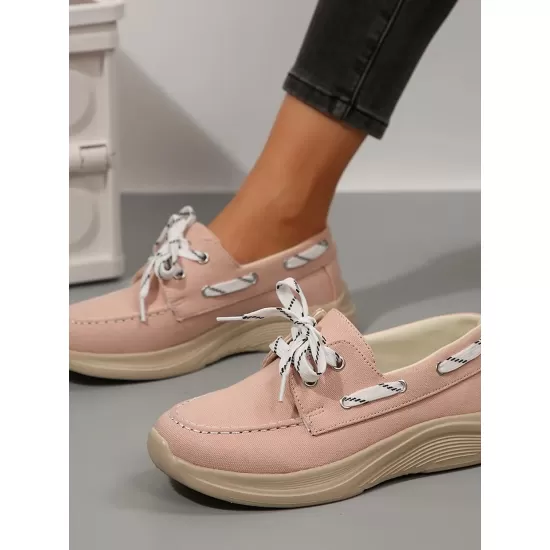 Lace Up Round Toe Sneakers Lace Up Round Toe Sneakers