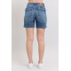 High Rise Denim Shorts High Rise Denim Shorts