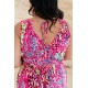 Bless Your Heart V-Neck Dress in Neon Fuchsia Bless Your Heart V-Neck Dress in Neon Fuchsia