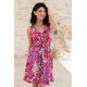 Bless Your Heart V-Neck Dress in Neon Fuchsia Bless Your Heart V-Neck Dress in Neon Fuchsia