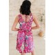 Bless Your Heart V-Neck Dress in Neon Fuchsia Bless Your Heart V-Neck Dress in Neon Fuchsia