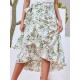Printed Ruffled Midi Skirt (multiple color options) Printed Ruffled Midi Skirt (multiple color options)