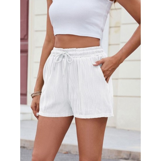 Texture Drawstring Shorts (multiple color options) Texture Drawstring Shorts (multiple color options)