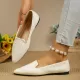 Point Toe Block Heels Slip-Ons Point Toe Block Heels Slip-Ons