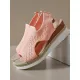Open Toe Platform Wedge Sandals Open Toe Platform Wedge Sandals