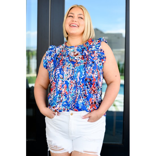 Do More Flutter Sleeve Top Do More Flutter Sleeve Top