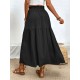 Frill Slit Skirt (multiple color options) Frill Slit Skirt (multiple color options)