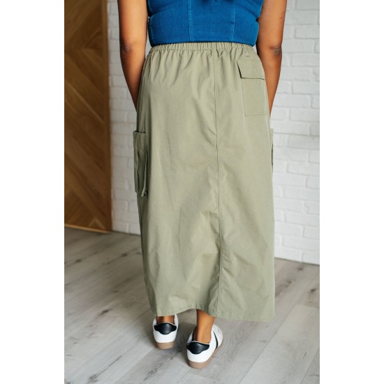 Explain It Away Cargo Skirt Explain It Away Cargo Skirt