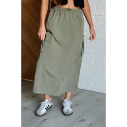 Explain It Away Cargo Skirt
