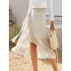Printed Ruffled Midi Skirt (multiple color options) Printed Ruffled Midi Skirt (multiple color options)