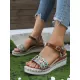 Open Toe Platform Wedge Sandals Open Toe Platform Wedge Sandals