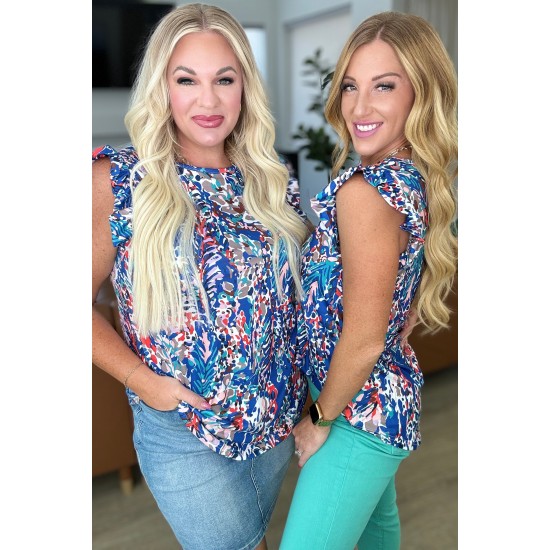 Do More Flutter Sleeve Top Do More Flutter Sleeve Top