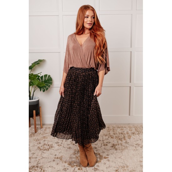 Just What You Wanted Floral Print Pleated Skirt Just What You Wanted Floral Print Pleated Skirt