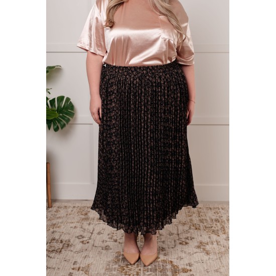 Just What You Wanted Floral Print Pleated Skirt Just What You Wanted Floral Print Pleated Skirt