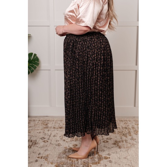Just What You Wanted Floral Print Pleated Skirt Just What You Wanted Floral Print Pleated Skirt