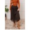 Just What You Wanted Floral Print Pleated Skirt