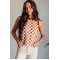Keeping Score Checkered Tank