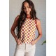 Keeping Score Checkered Tank Keeping Score Checkered Tank