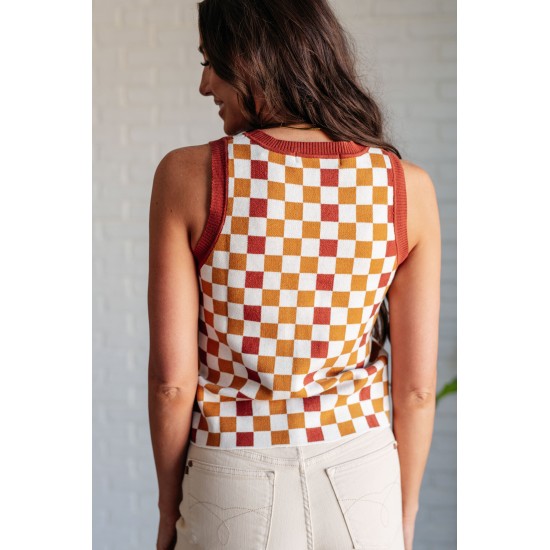 Keeping Score Checkered Tank Keeping Score Checkered Tank