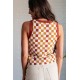 Keeping Score Checkered Tank Keeping Score Checkered Tank