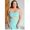 Package Secured Spaghetti Strap Tank in Tidal Wave