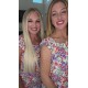 Take A Risk Floral Square Neck Top Take A Risk Floral Square Neck Top